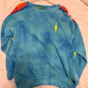 Aviator Nation Light Blue Crewneck Sweatshirt